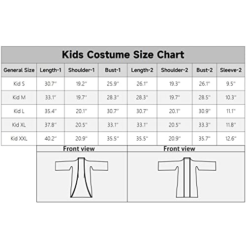 Fantasia de cosplay Demon Slayer Kamado Nezuko Kids Anime Kimono Halloween Cloak GG