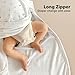 2-Pack Organic Sleep Sacks, 100% Cotton -Baby Sleeping Sack, Wearable Blanket Baby, Sleep Sack for Babies, Toddler Swaddle Sack, Newborn Baby Sleeping Bag, Sleepsack for Infant Girl,Boy (Nordic, S)