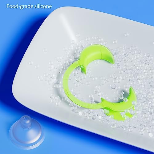 COTISEN Cheek Retractor Dental for Teeth Whitening Watch Ya Mouth Opener Speak Out Game C-Shape Autoclavable 134°C Food Grade Silicone 2 Pieces Size Small