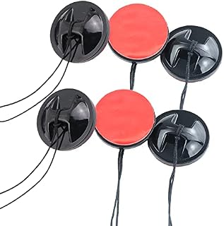 Camera Tethers Adhesive (6 Pack-Black), Cuxwill Safety Tethers For Your Device By Tethering To Helmet/Bike/Board/Car for GoPro Hero 10 9 8 7 6 5 & Dji Osmo Action Cameras
