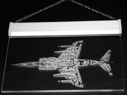ADVPRO m006-b Aircraft Air Force Top Gun Bar Neon Light Sign
