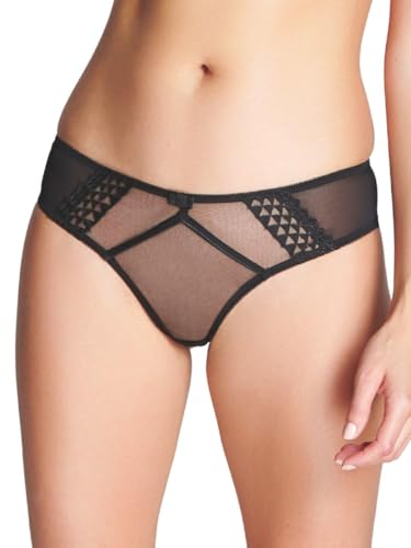 Cleo by Panache Briefs Pantis, Negro, XL para Mujer