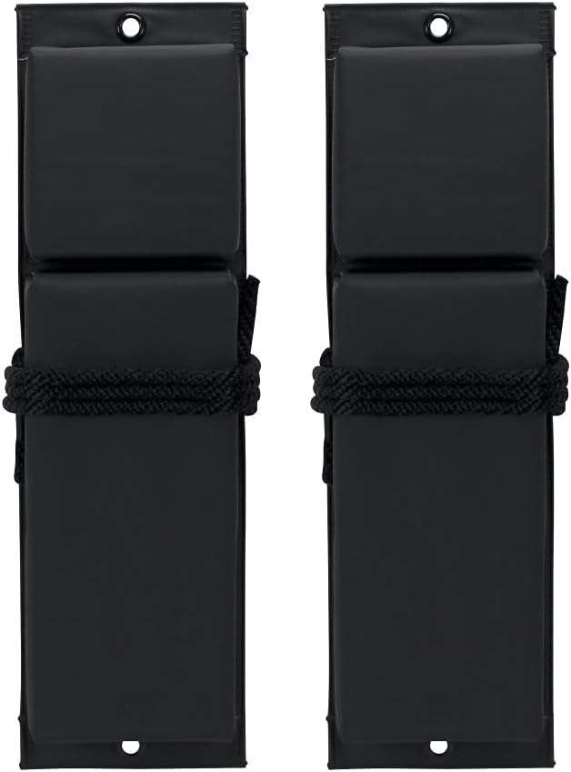 Extreme Max 3006.7225 BoatTector Contour Fender Value 2-Pack - 24", Black