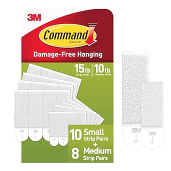 Command Hanging Tabs for photos and frames