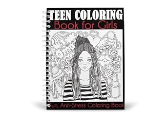 Teen Coloring Book for Girls: Dylanna Press: 9781647903534: Amazon.com ...