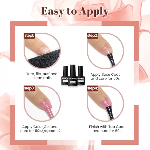 JODSONE 23-Piece Gel Nail Polish Set for $9.99 - Image 7