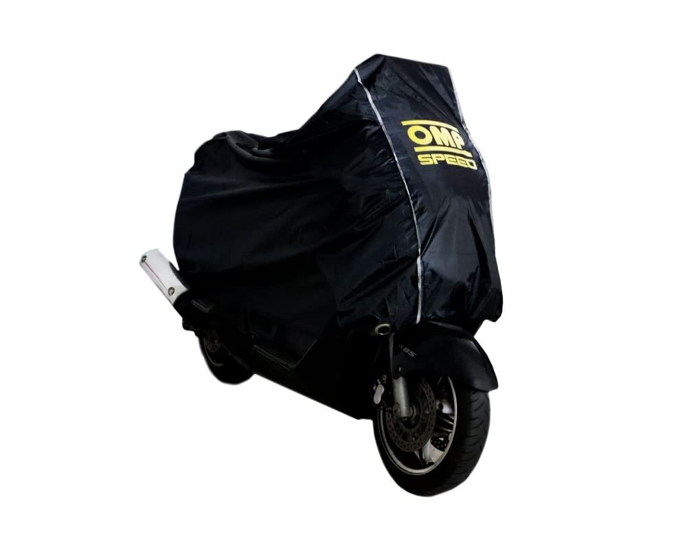 OMP Speed Waterproof Motorcycle Cover Large Size - Motorbike Cover Oxford 300D - Indoor/Outdoor