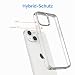 JETech Hülle für iPhone 13 mini, Anti-Vergilbung, Durchsichtig