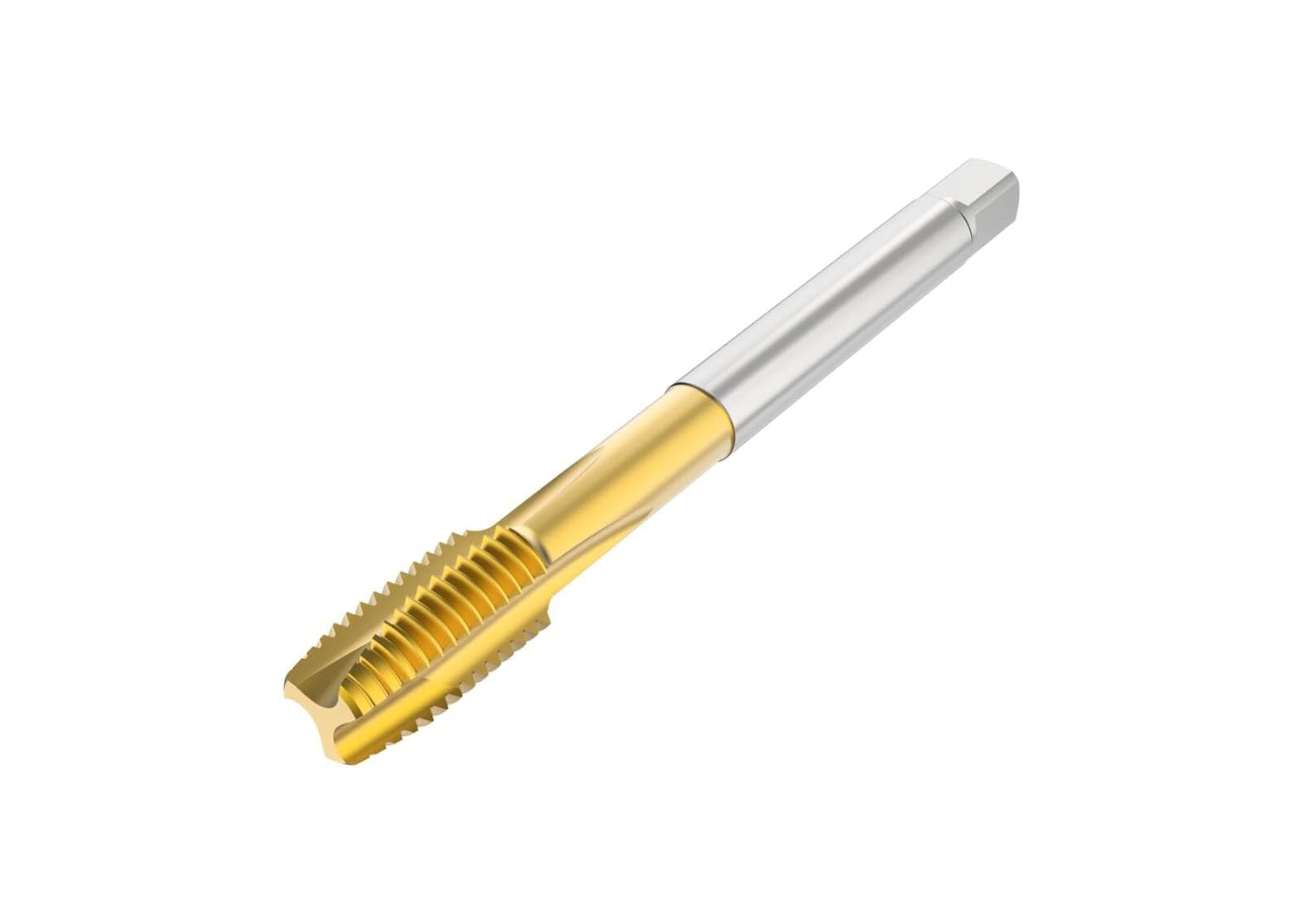 Seco Tools 10139491 Thread Tap T32-PN01B06-12X1.75-63R, M12 Diameter, Cylindrical Shank, 6H Tolerance, Right Cutting, DIN376, B Chamfer Type, Precision Cutting Tool