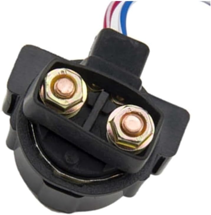 Starter Solenoid Relay Starter Relay Solenoid For Big Bear 350 YFM350FW 4X4 1987-1999 ATV Parts Black