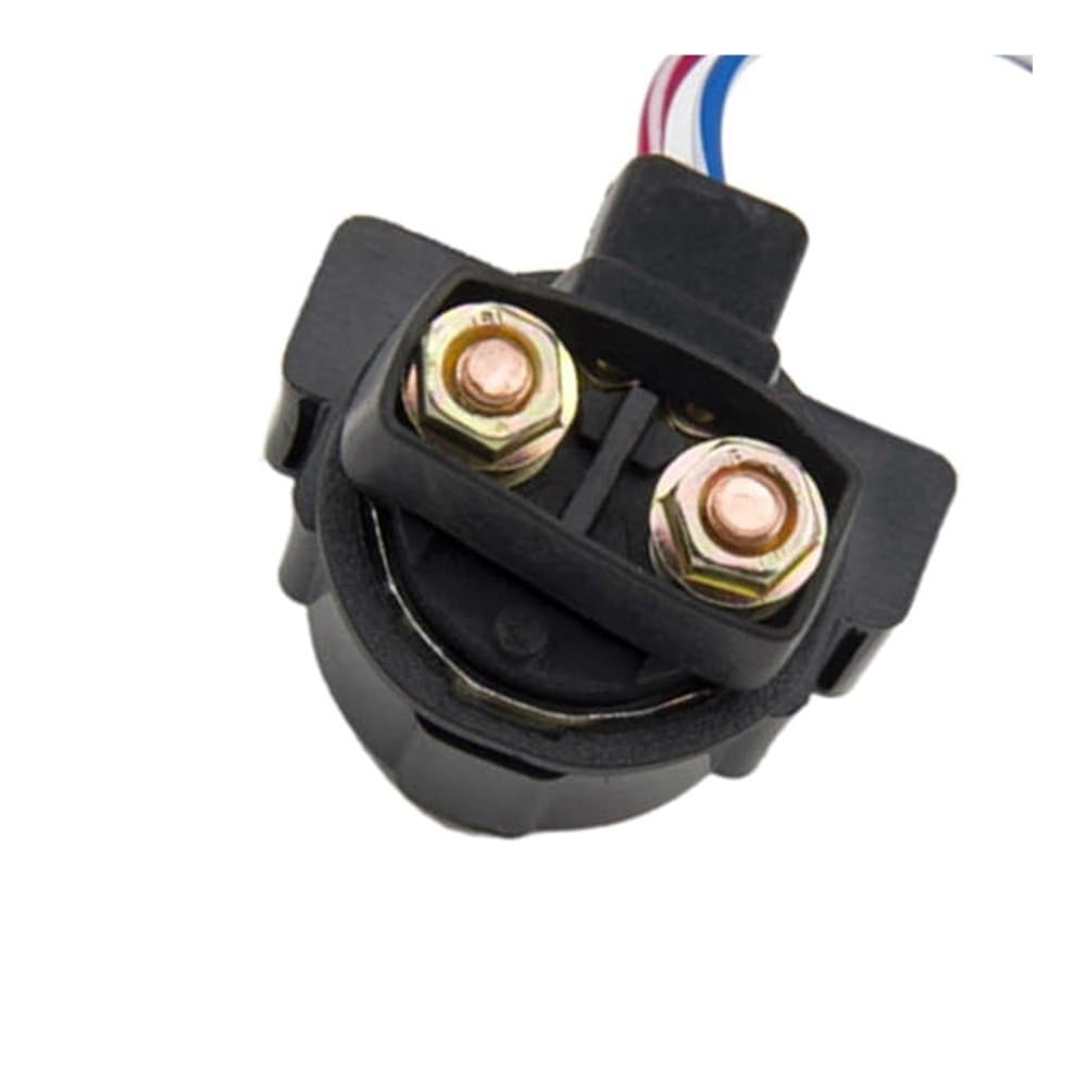 Starter Relay Solenoid Switch Starter Relay Solenoid for Big Bear 350 YFM350FW 4X4 1987-1999 ATV Parts Black