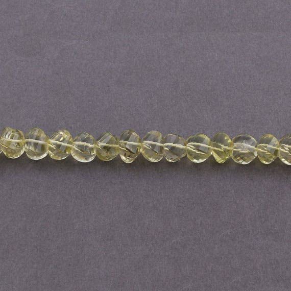 Quartz citron facetté perles de lumière pour bijoux porteurs de sens