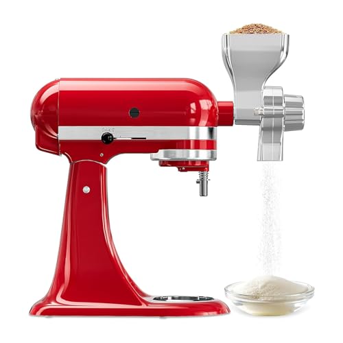 Moulin à grains électrique pour batteur sur socle pour ingrédients secs et humides - 6
