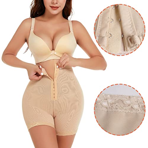 Postpartum Girdle Shapewear Sexy High Waist Tummy Control Butt Lifter Panty Plus Size Hip-Up Body Shaper (Color : Black, Size : Large) #TOP4