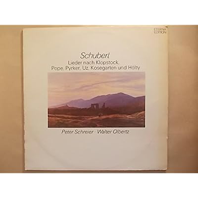 Lieder Nach Klopstock, Pope, Pyrker, Uz, Kosegarten Und H&ouml;lty
