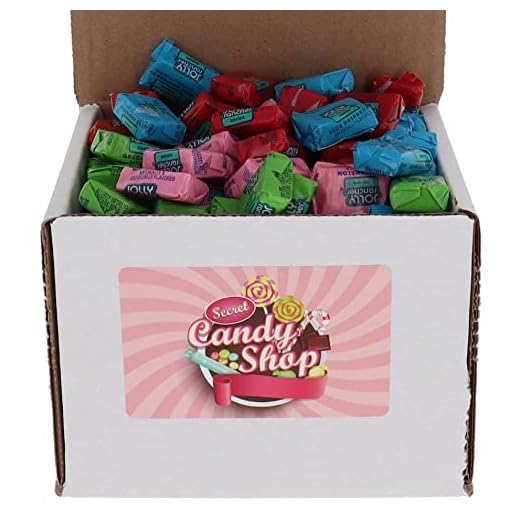 Jolly Rancher Chews Candy in Box, 1lb (Individually Wrapped) (Assorted, 1lb)