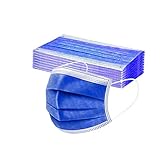 【Perfektes Design】 wenn Sie es tragen, passt es nahtlos in Ihr Gesicht. Elastische Ohrschlaufe ist leicht zu tragen und ohne Druck auf die Ohren.bieten Ihnen mehrfachen Schutz vor Staub, Allergenen und Schadstoffen