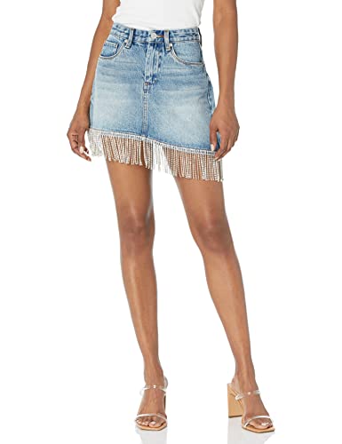 [BLANKNYC] Womens Fashionable Mini Skirt for Any Occasions, Dress Or Casual Clothes, Comfortable & Stylish Clothing, Bright Moments, 28