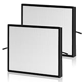 2 Pack PetAir Pro Replacement Filter, Compatible with Blueair PetAir Pro Air Filter 2-in-1 High-Efficiency Filter with Activated Carbon Filter for Pet Bed Large Rooms