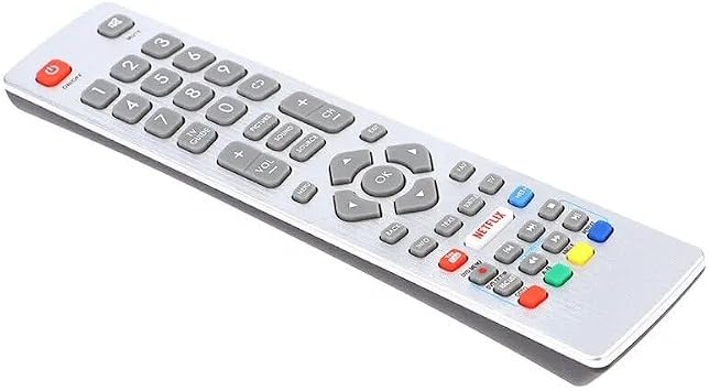 HJA Generic Replacement Remote Control Compatible with Sharp Aquos Smart TV's (with Netflix & YouTube Buttons) - Works Straight Away, No Setup Required