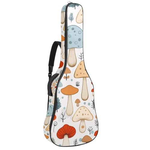 Sac pour guitare acoustique imperméable 101,6 cm multicolore avec poches pour accessoires