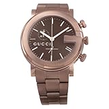[グッチ] 腕時計 G-Chrono Gクロノ ブラウン 文字盤 ステンレススチール サファイヤガラス クォーツ 43.9MM スイス Watch YA101341 メンズ [並行輸入品]