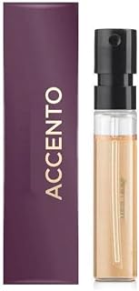Luxury Fragrance Sample Vial for Men and Women - Designer Perfume Sampler High End Hard To Find Most Popular (Accento)