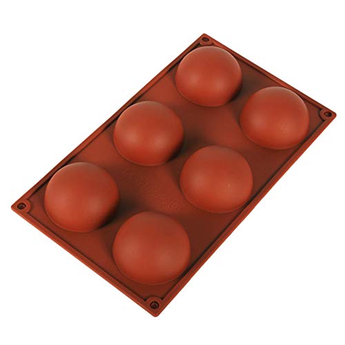 image for Printasaurus 6 Holes Silicone Mold For Chocolate, Cake, Jelly, Pudding