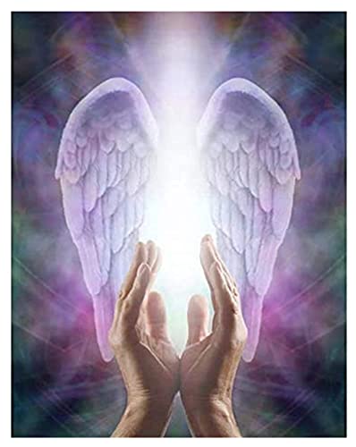 JYSHC 1000 Stück Puzzle Betende Hände Engelsflügel Poster Erwachsene Kinder Holzspielzeug Lernspiel Cz008Vy Cover