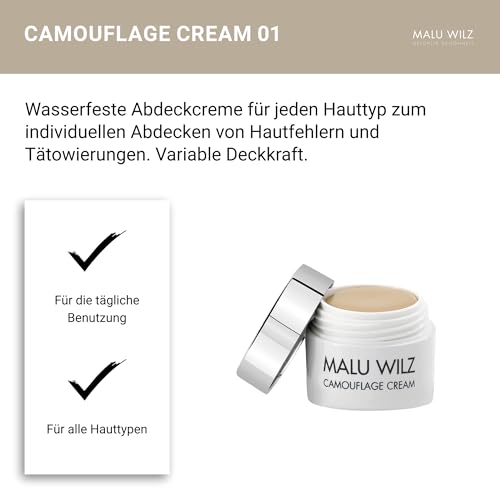 Camouflage Make-up Malu Wilz Camouflage Cream Nr. 01
