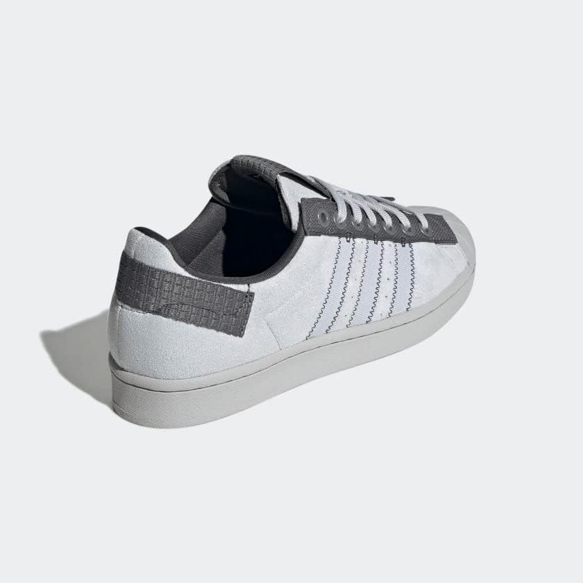 adidas Superstar Parley Shoes Men's, Grey, Size 9 - Image 6