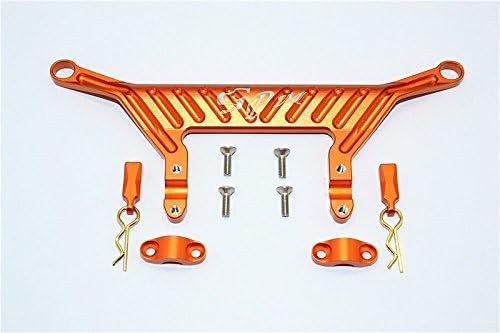 GPM Axial RR10 Bomber Upgrade Parts Aluminium Battery Holder - 1Pc Set Orange