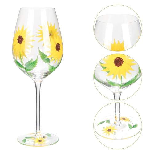 Copas para fiestas de vidrio amarillo con encanto vintage chic y decoración de mesa 7