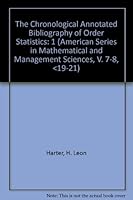 The Chronological Annotated Bibliography Of Order Statistics 0935950044 Book Cover