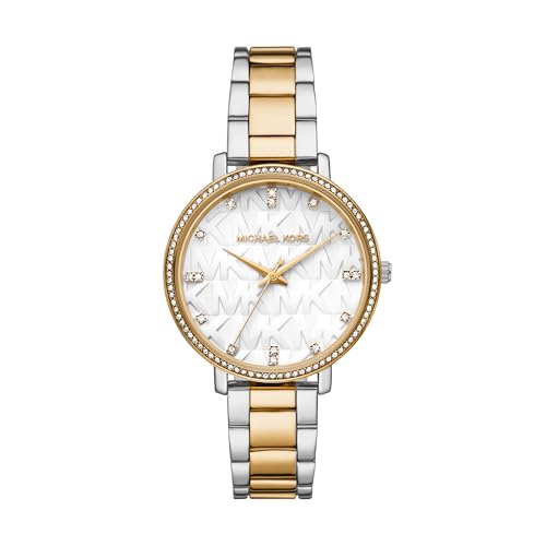 Image of Michael Kors Pyper Women's Watch, Stainless Steel Watch for Women with Steel, Leather, or Silicone Band
