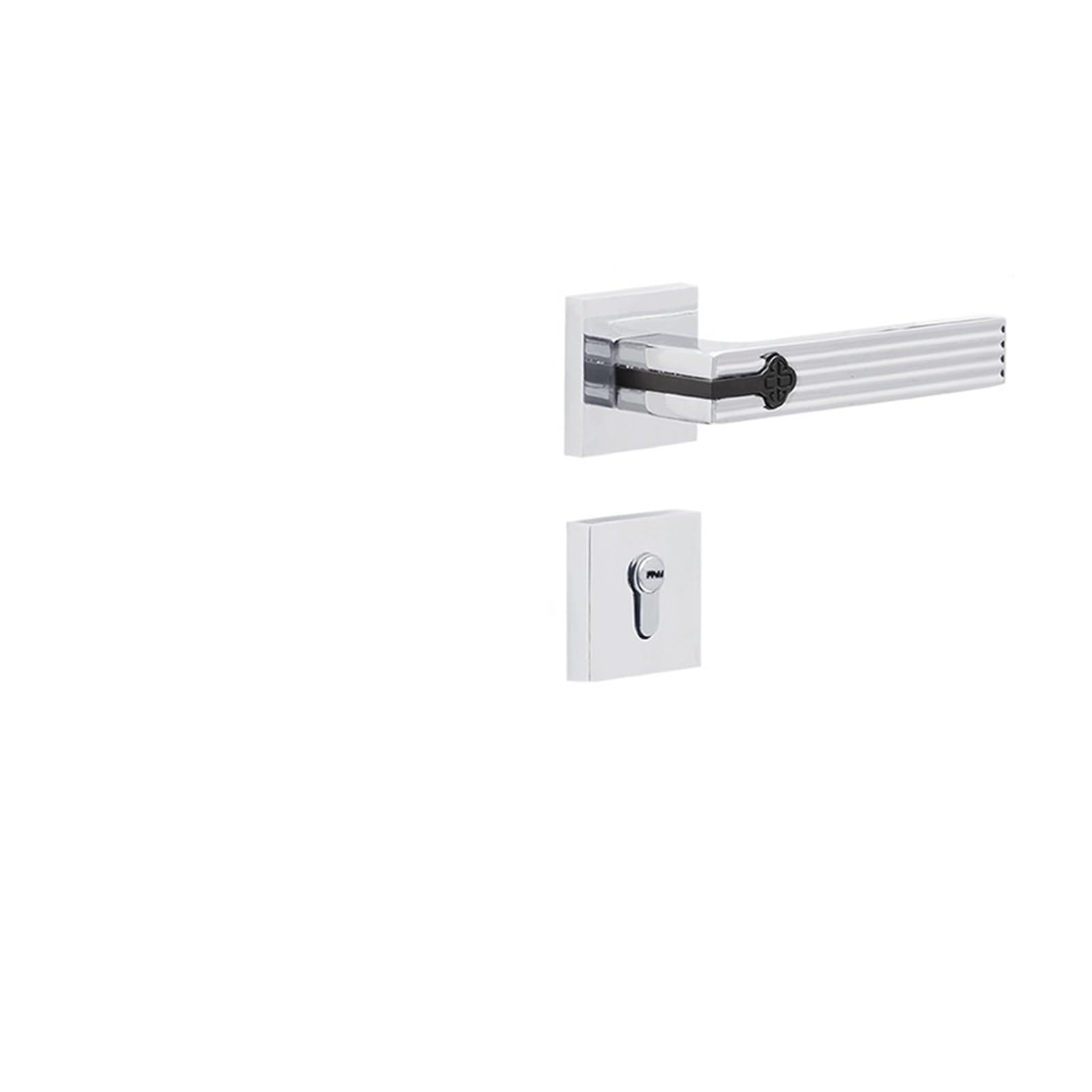 Kfvmvtdw One Color Zinc Alloy Light Luxury Magnetic Silent Mechanical Split Lock Bedroom