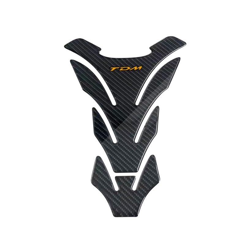 Autocollant pour réservoir moto fiber de carbone protecteur Yamaha TDM900 tankpad