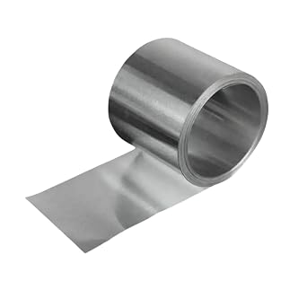 High Purity Aluminum Foil, Battery Aluminum Foil, Positive Aluminum Foil for Scientific Research, Lithium Battery Electrode Aluminum Foil Thickness*Width*Length, 9um*100mm*10m