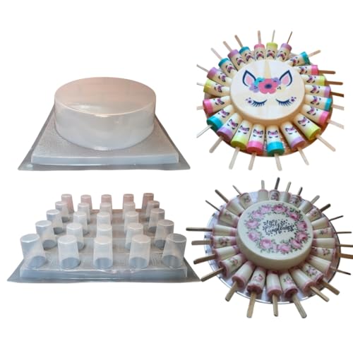 La mejor selección de Moldes para gelatinas . 41 GENERIC Kit 2 Moldes Para Gelatina: 1 Gelapaletas de 6.5 cm Y 1 Circulo de 29 cm de diámetro.