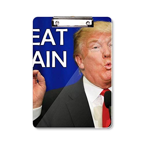 Porte-bloc Trump image ridicule A4 le cadeau de bureau drôle pour collègue