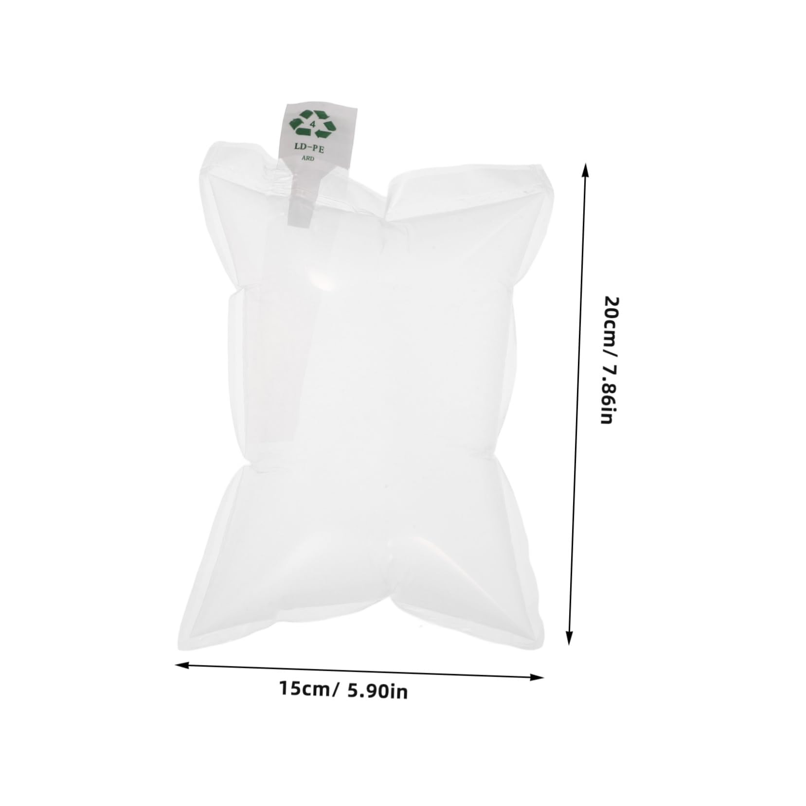 STOBAZA 100pcs Packing Inflatable Bags Has Air Packaging Bag Air Packaging Protector Bags Filling Bag Air Bag Bags for Shipping Clear Air Packing Bag Pa Nylon Co-extruded Film Transparent