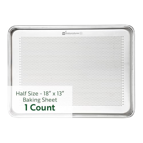 Restaurantware 18x13 Perforated Bakery Sheet Pan