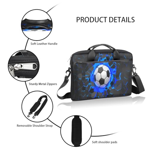 Image of Laptop Case Bag,15.6 inch Laptop Sleeve Bag,Shockproof Protective Computer Cover,Water Resistant Notebook Briefcase(25)