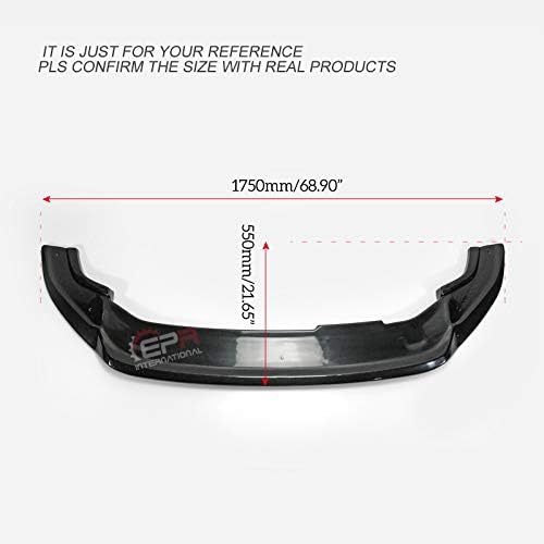 EPR for 2016-2019 Golf 7.5R Facelifted Type A Fiber Glass Front Lip (Facelifted)