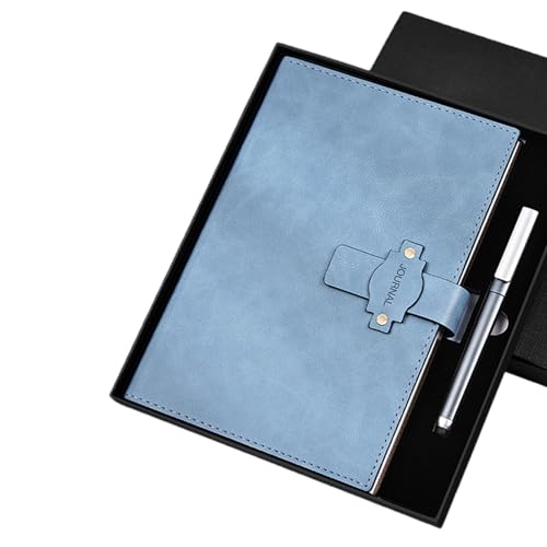 ハードカバーノートブック 224ページ ワイドラインレザージャーナルノートブック ビジネスメモ帳 ジャーナリングメモ 執筆用 レザージャーナル ペン付き 女性用