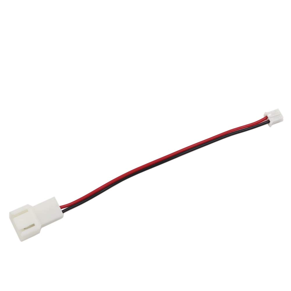 GPU Graphics Card 2pin to Mainboard Standard 3pin Extension Power Cable for VGA Video Card Fan