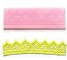 Wholeport Flower Trim Silicone Embossing Mold Fondant Lace Mould Fondant Cake Decoration Mould Polymer Clay Mould Resin Mould (MULTI, 1)