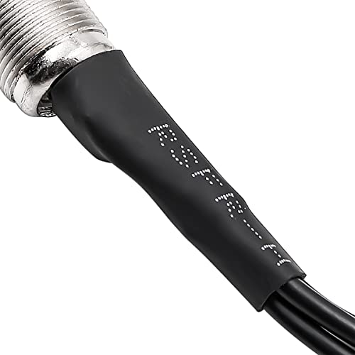 Alnicov Selbstklebende Tonabnehmer Piezo-Wandler 3-in-1-Mikrofonkontakt-Piezo-Tonabnehmer mit Summer, kompatibel für Gitarre, Violine, Ukulele