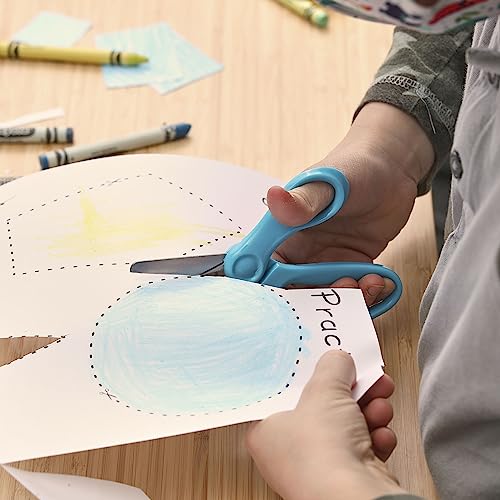 Fiskars® Tesoura infantil de ponta cega, cores sortidas (12,7 cm)