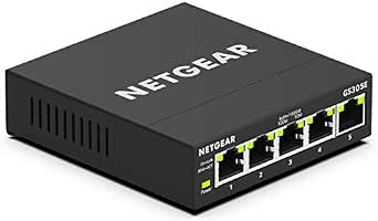 NETGEAR 5-portars Gigabit Smart Managed Plus-switch GS305E
